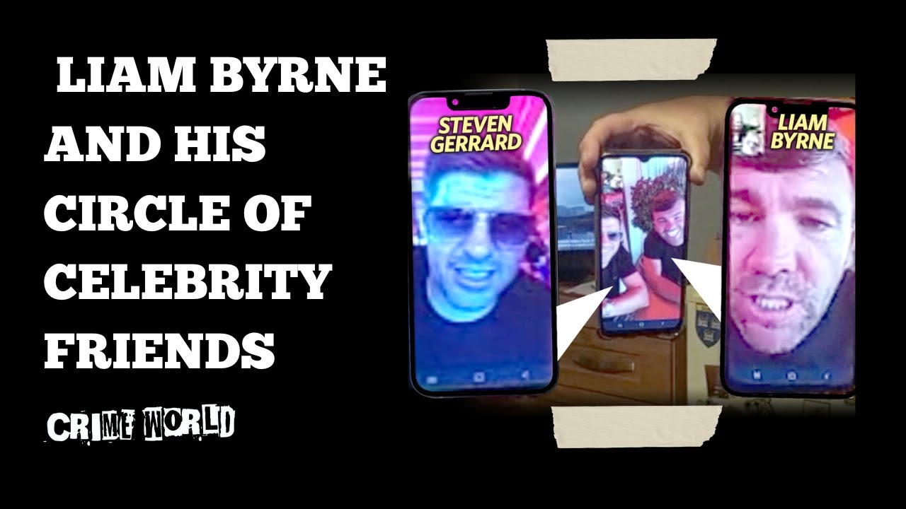 Liam Byrne and his circle of celebrity friends