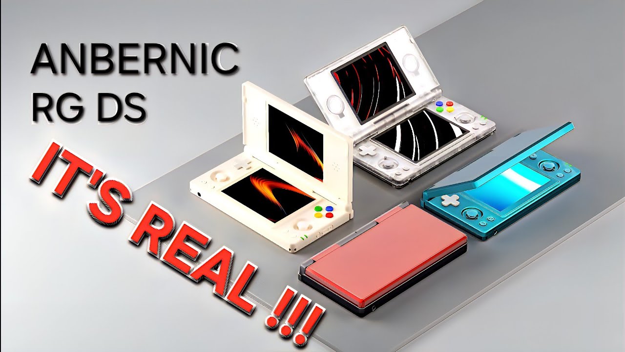 Anbernic RG DS &mdash; это реальность! У нас есть подробности...