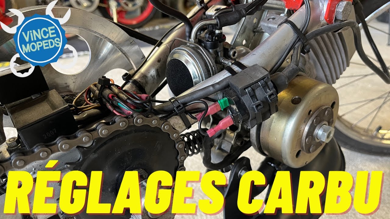 Réglages carbu Peugeot 103