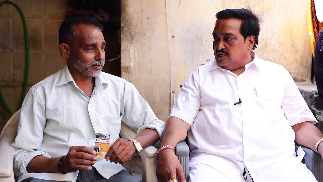 Meet Jibhau Gautam-Vijalpore, beneficiary of #MukhyamantriAmrutam yojna with #CRPatil, MP-Navsari