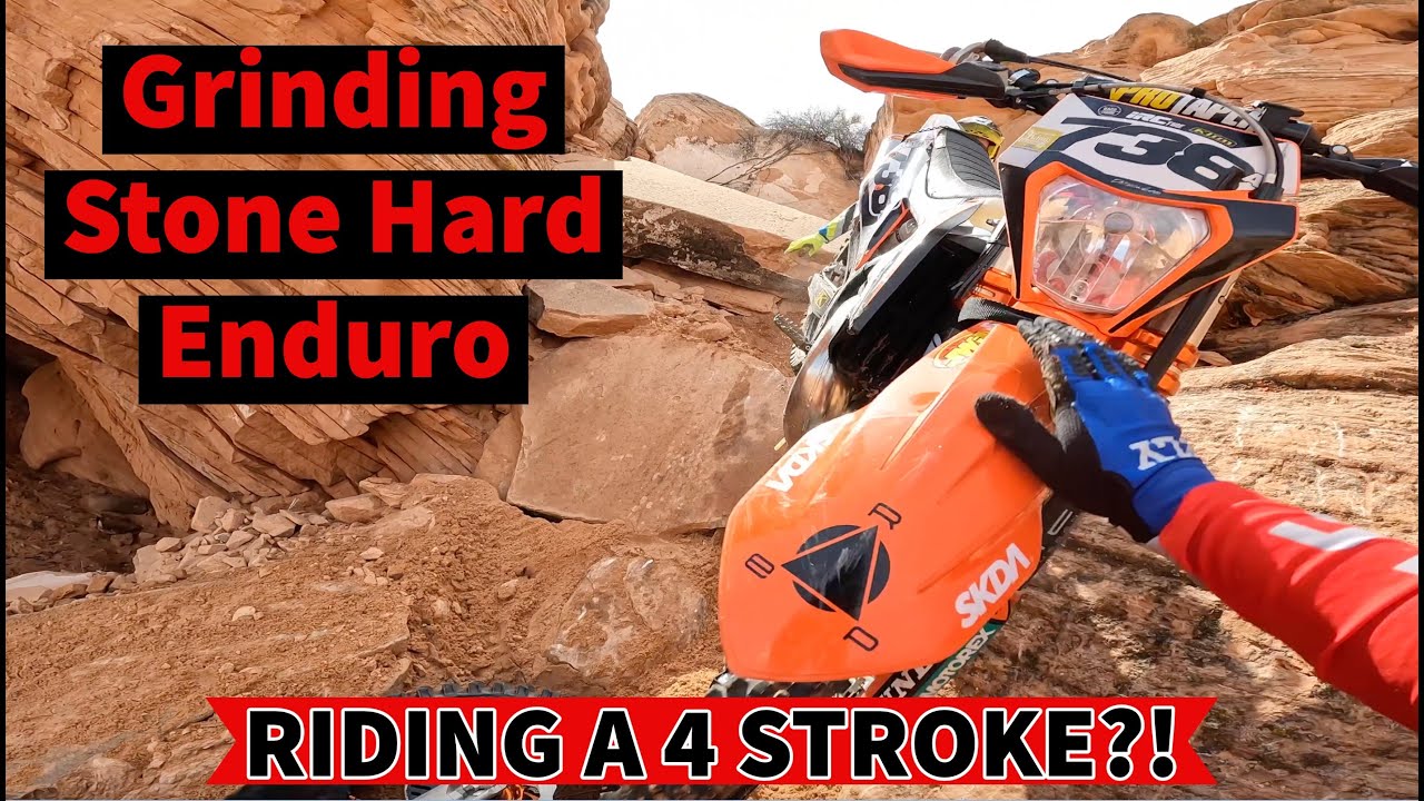 Grinding Stone Hard Enduro 2023 - ON A 4 STROKE?!