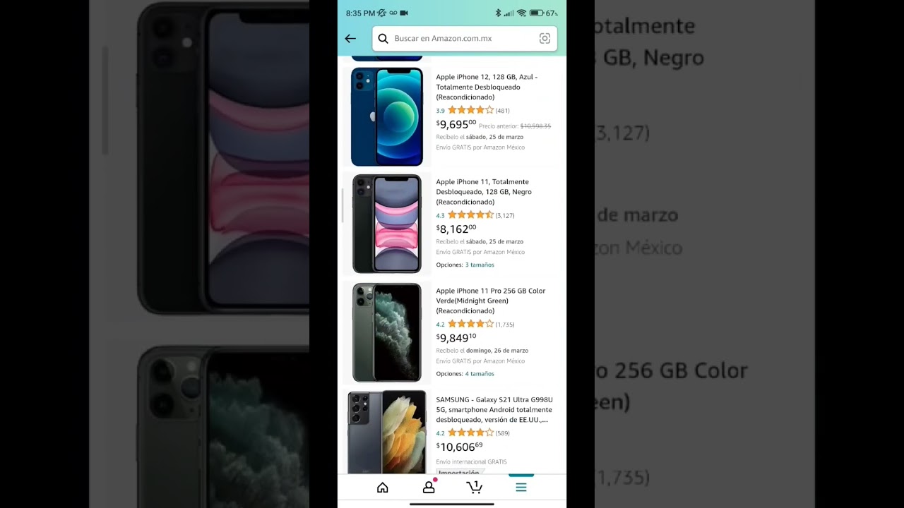 Celulares REACONDICIONADOS de AMAZON!!! MIRA ESTO ANTES PARTE 1!!!