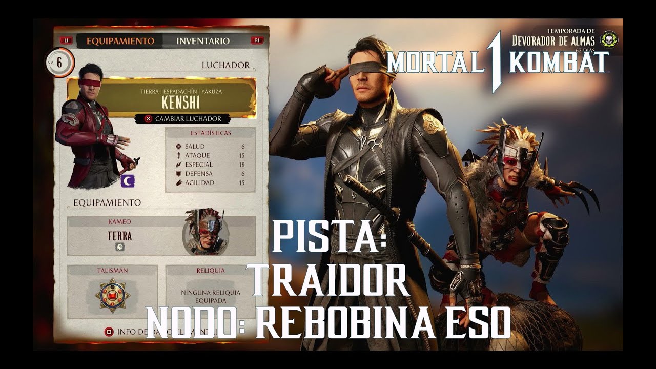 Mortal Kombat 1 – Invasion T7 – LABORATORIO – Pista TRAIDOR