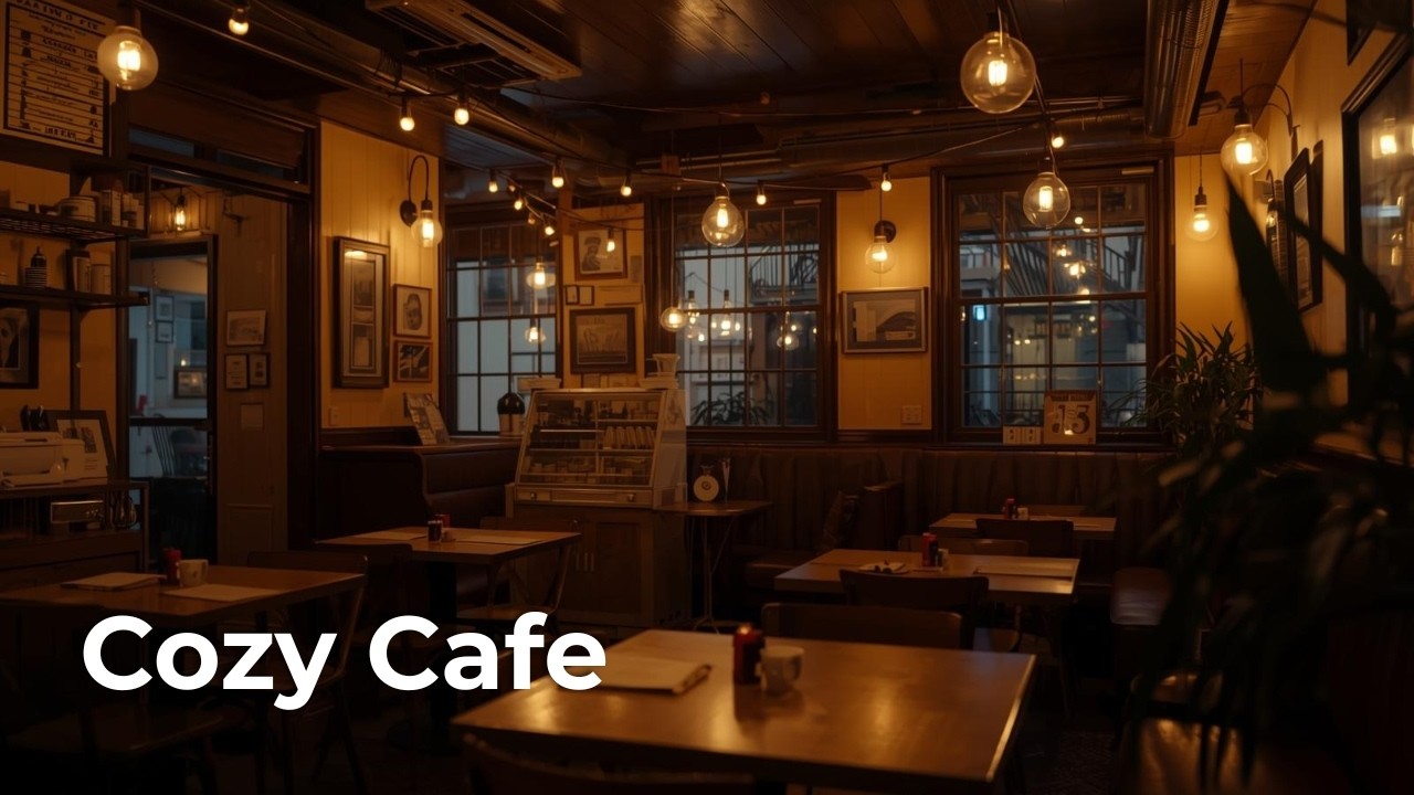Relaxed Café Instrumentals | Chill Evening Ambience