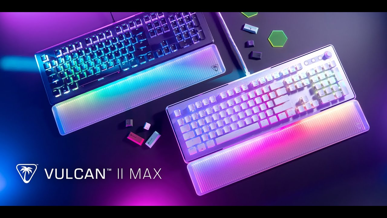 Turtle Beach Vulcan II Max Optical-Mechanical PC Gaming Keyboard