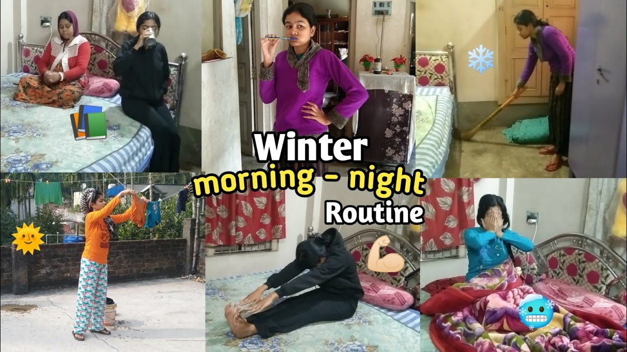 7.00 am Winter morning - night Routine 🥶🌞 for Productive & Healthy Lifestyle ☕...