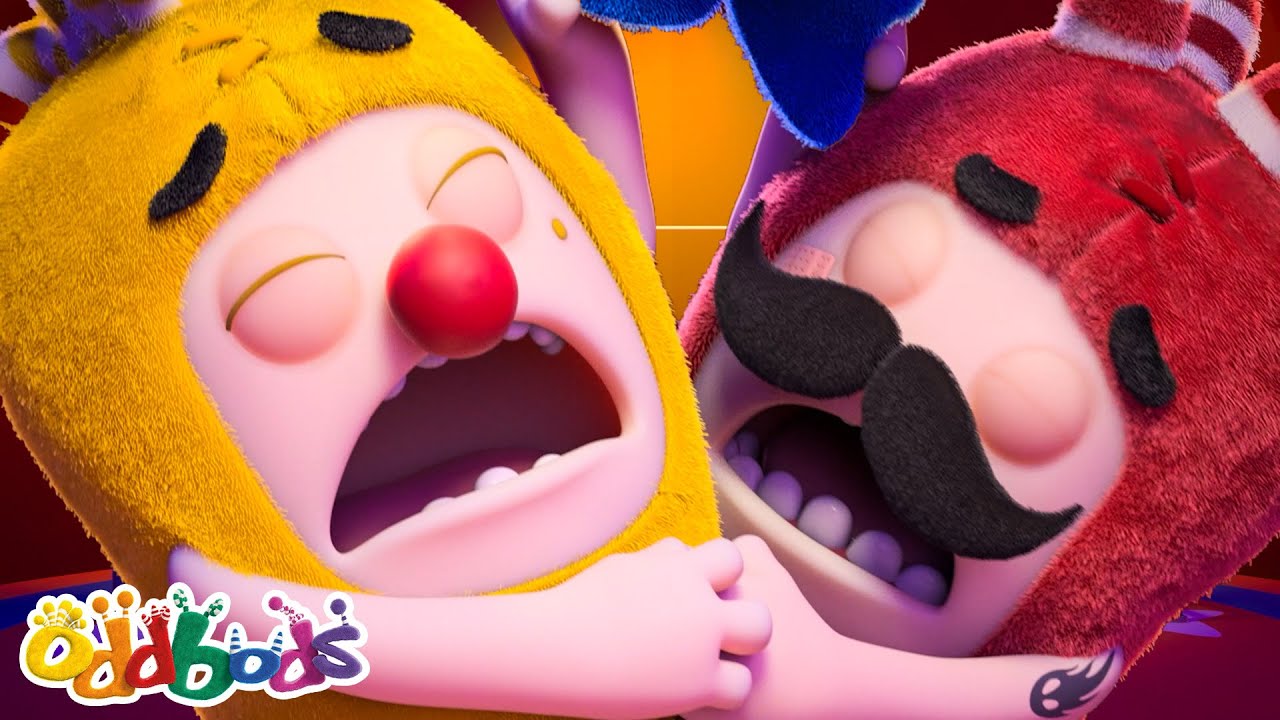 🎪😵‍💫 Tightrope Trouble | Oddbods - Comedy Chaos | Cartoons for Kids