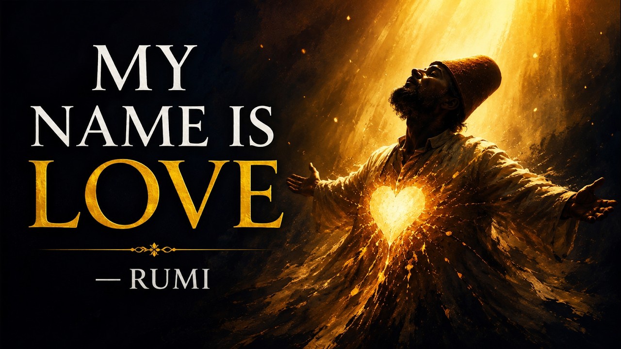 Rumi: My Name Is Love | I Lost Myself and Found You (Sufi Poetry & Music)