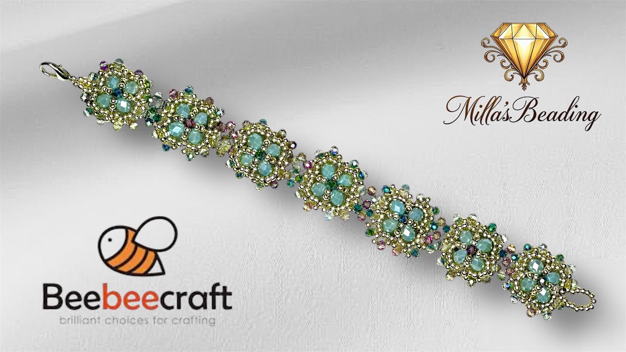 🐝  BeeBeecraft Beaded Bracelet @beebeecraft #beebeecraft #beading #beads #artesanato #artesania
