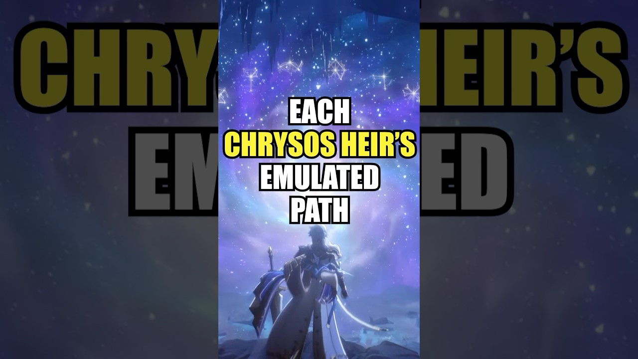 Each Chrysos Heir&rsquo;s Emulated Path EXPLAINED | Honkai: Star Rail #honkaistarrail #amphoreus #hsr