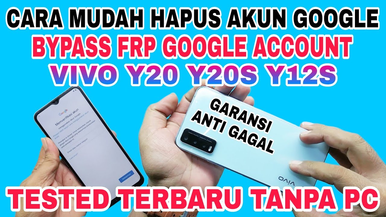 BYPASS FRP AKUN GOOGLE VIVO Y20 Y20S Y12S TERBARU TANPA PC || FIX BYPASS FRP GOOGLE ACCOUNT VIVO Y20