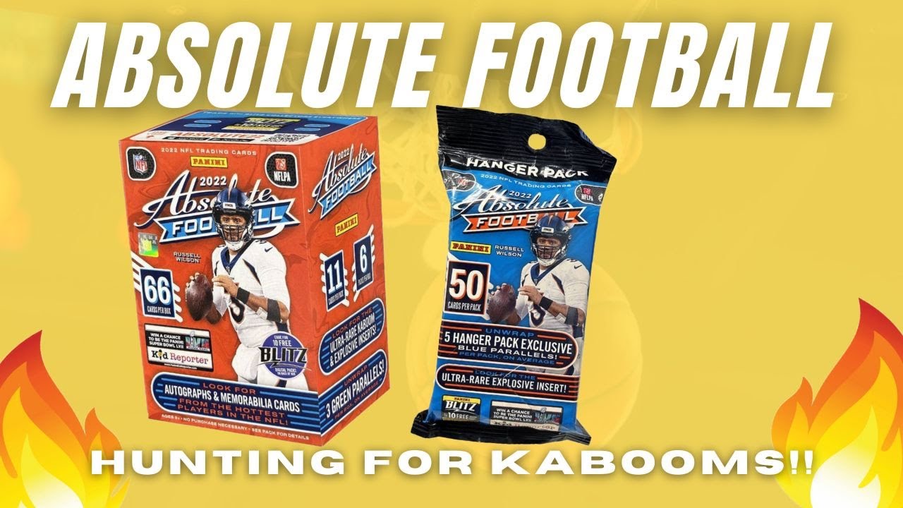 New Product! Opening An Absolute NFL Blaster And Hanger Pack!