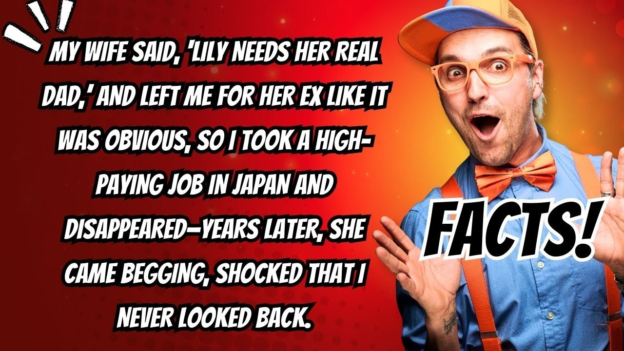 My wife said, ‘Lily needs her real dad,’ and left me for her ex like it was obvious, so I took a hig