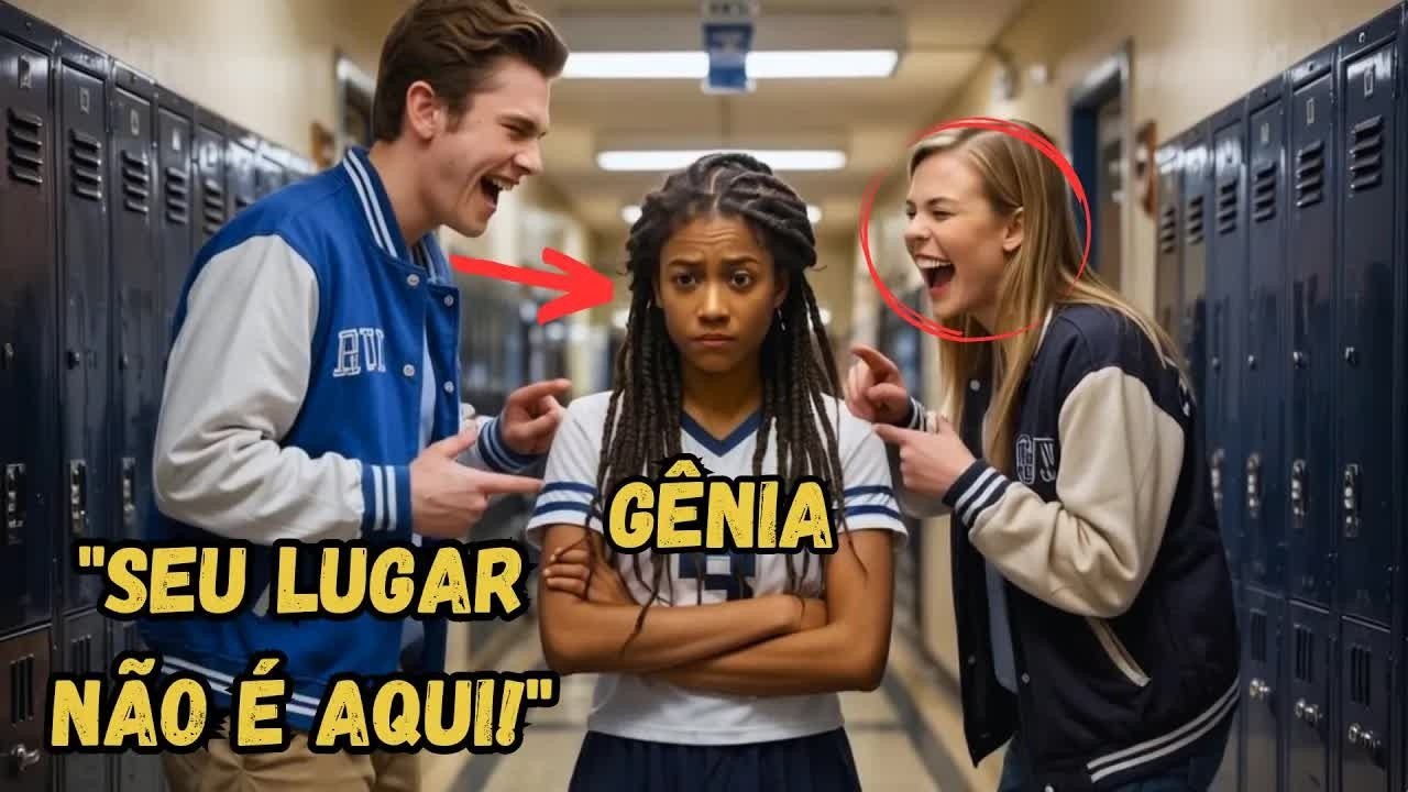 Valentões humilham garota negra na frente da turma — mas ela choca a todos com sua inteligência!...