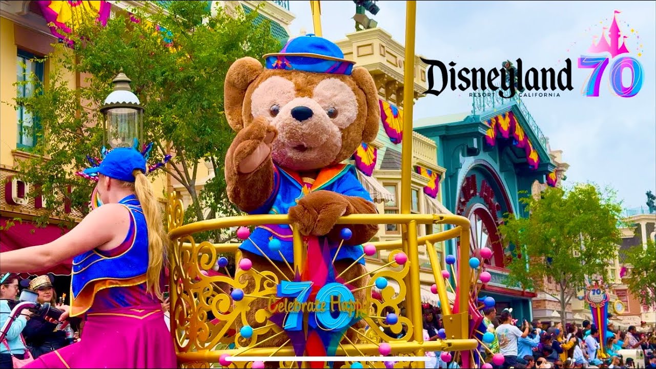 カリフォルニアディズニー70周年　The Celebrate Happy Cavalcade
