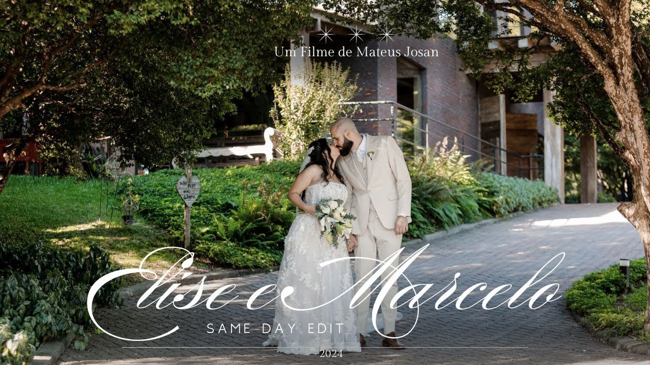 Teaser de Casamento Elise & Marcelo - Sítio São Jorge - SBC.