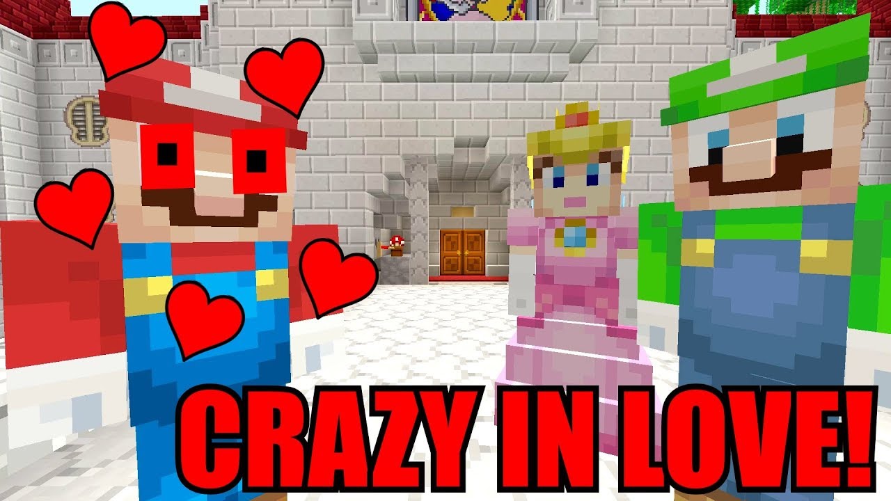 MAD MARIO IS CRAZY WITH LOVE! *DANGER!* | Super Mario Series | Minecraft [260]