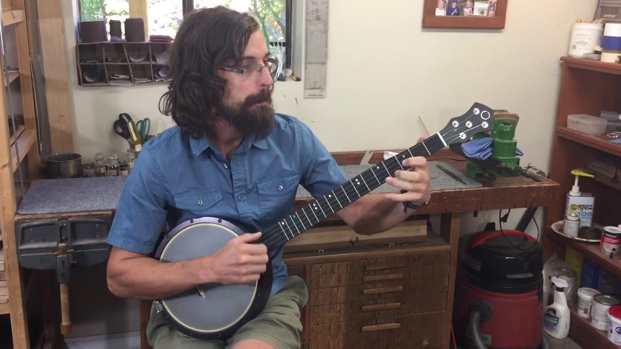 Hookless rim prototype banjo
