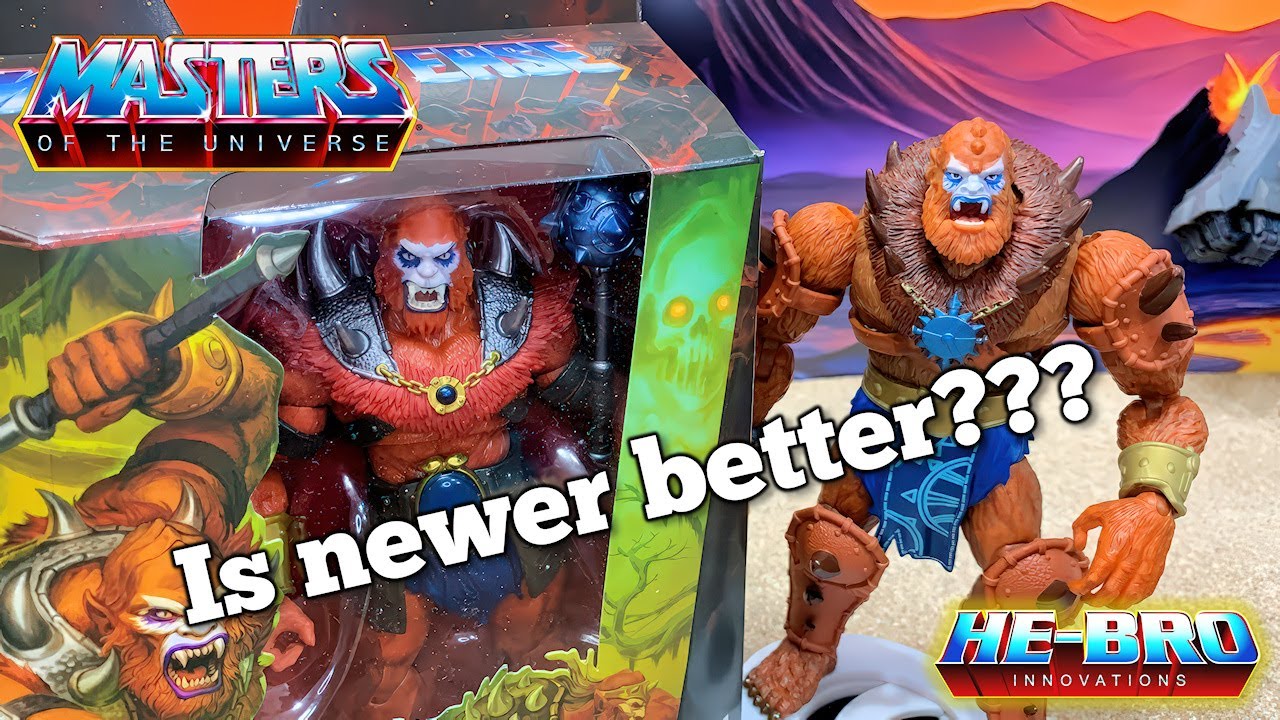 Let&rsquo;s compare the new Eternia of beast man with the best beast man ever made