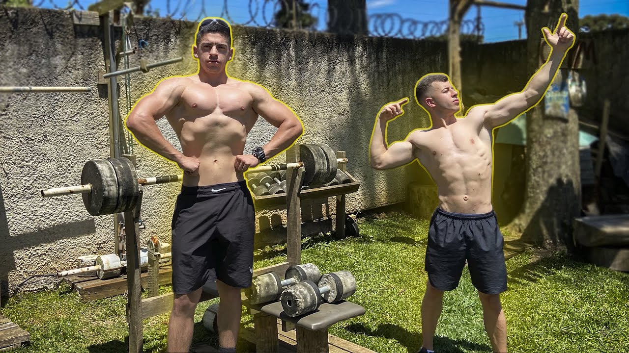 TREINO ESTÉTICO NA ACADEMIA CASEIRA 🔱