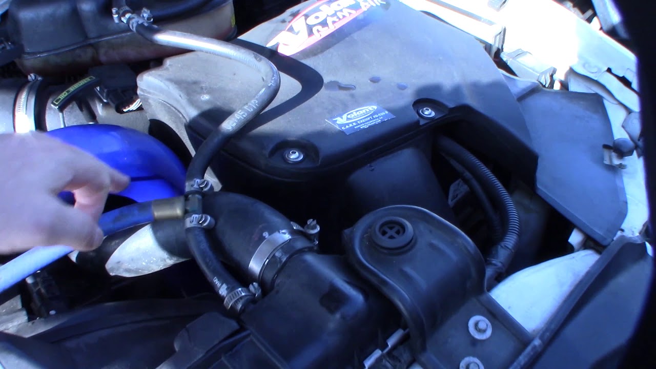 Ford F250 Powerstroke Diesel EBP exhaust back pressure sensor installation troubleshooting