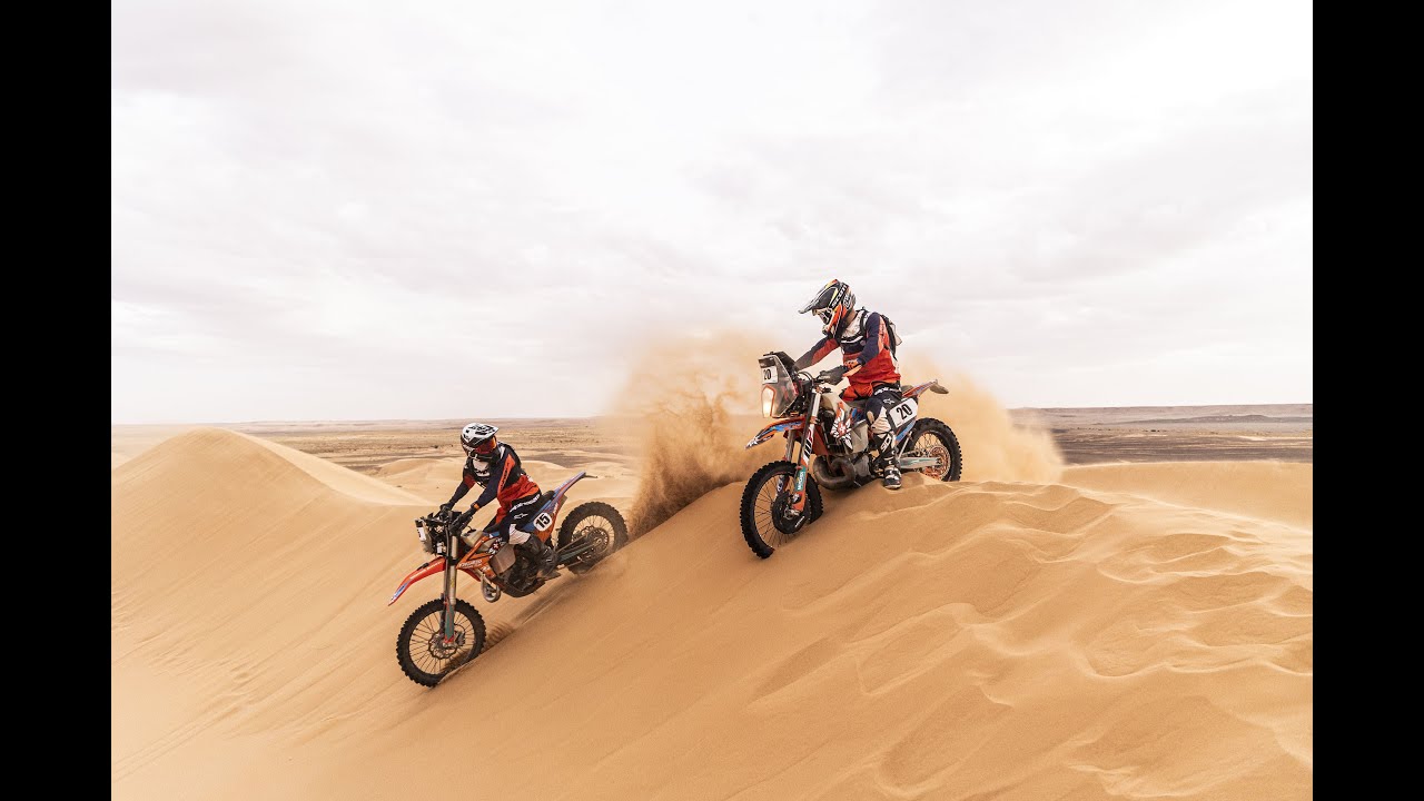 ROADTRIP ENDURO AU MAROC  // MERZOUGA // DUNES // LEGZIRA // BETA 125 // KTM 125 ET 300.