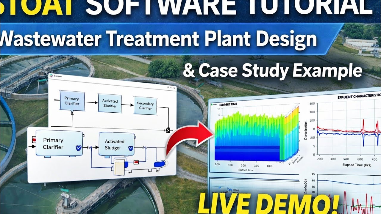 STOAT Software for WWTP Design &ndash; Step-by-Step Demonstration with Example