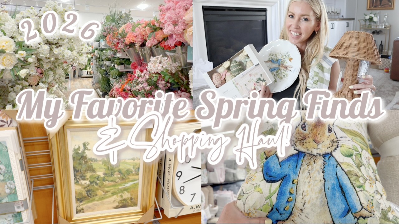 *НОВИНКА* ВЕСЕННИЕ НАХОДКИ ДЛЯ ДЕКОРА 2026 ГОДА! TJ MAXX, HOMEGOODS И TARGET + ПОКУПКИ!