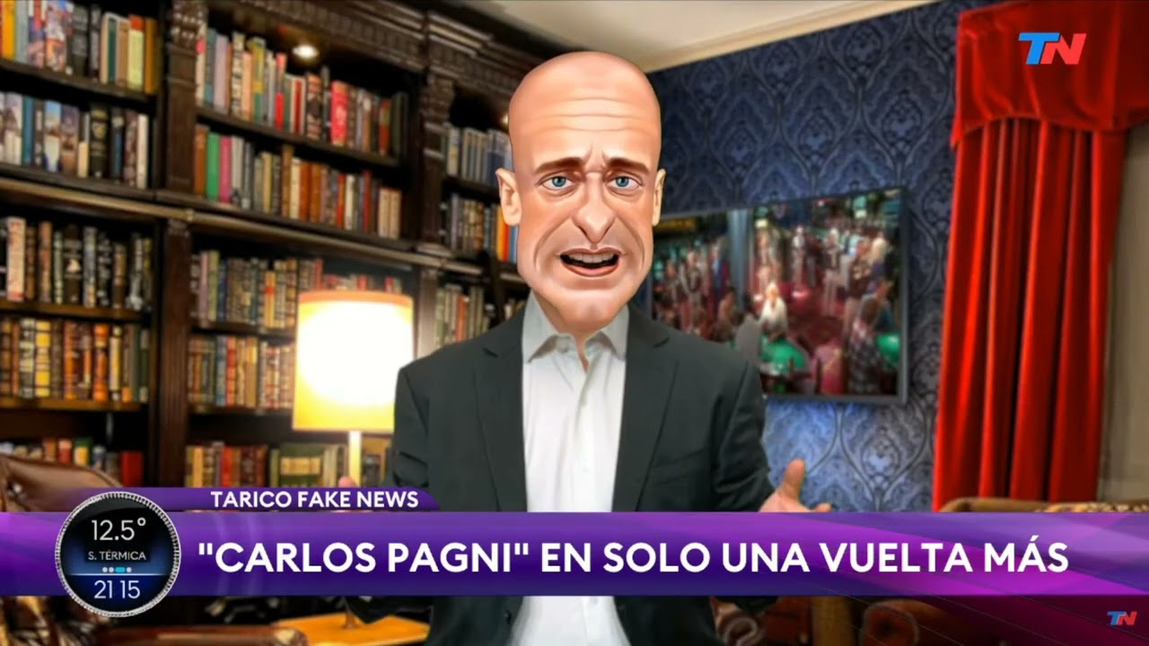 Tarico imita a Carlos Pagni - Solo una vuelta mas