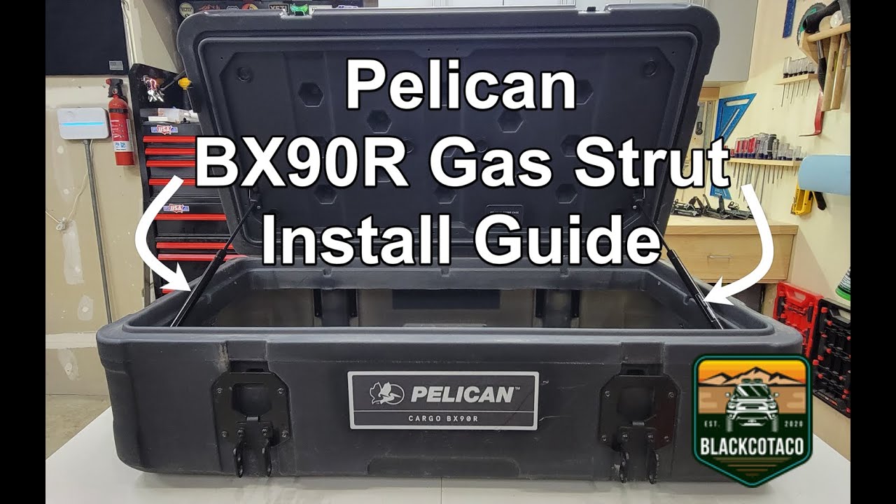 Pelican BX90R Cargo Cases Gas Strut Install Guide