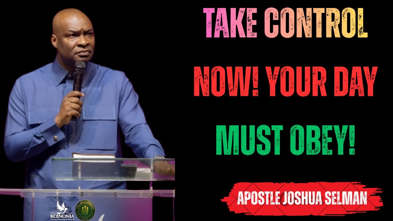 🔥 COMMAND YOUR DAY WITH THIS POWERFUL MORNING PRAYER | Apostle Joshua Selman