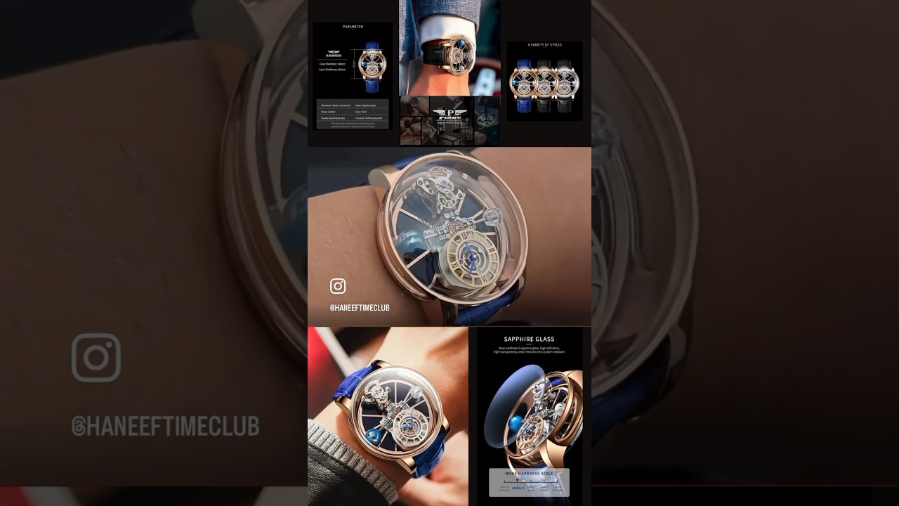 Pindu Design 360 rotational watch #watch #timepiece #design #fashion #watches #pindudesign
