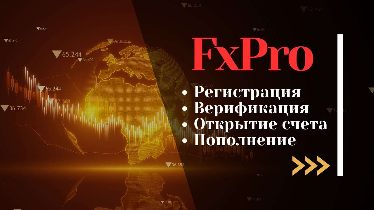 FxPro: Полная регистрация, верификация и пополнение. Пошаговая инструкция