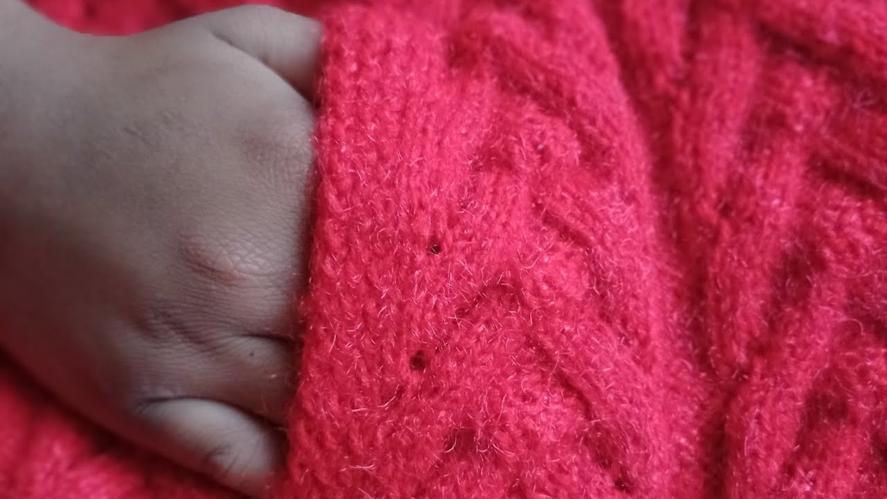 Easy side pocket for cardigan(स्वेटर जेब)