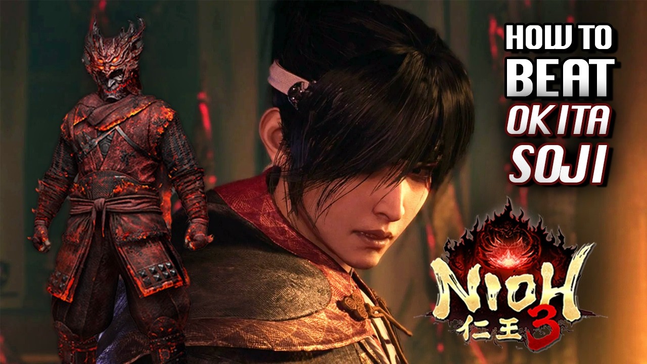 МОЛНИЯ БЫСТРО! Бой с боссом Окита Соджи – Nioh 3