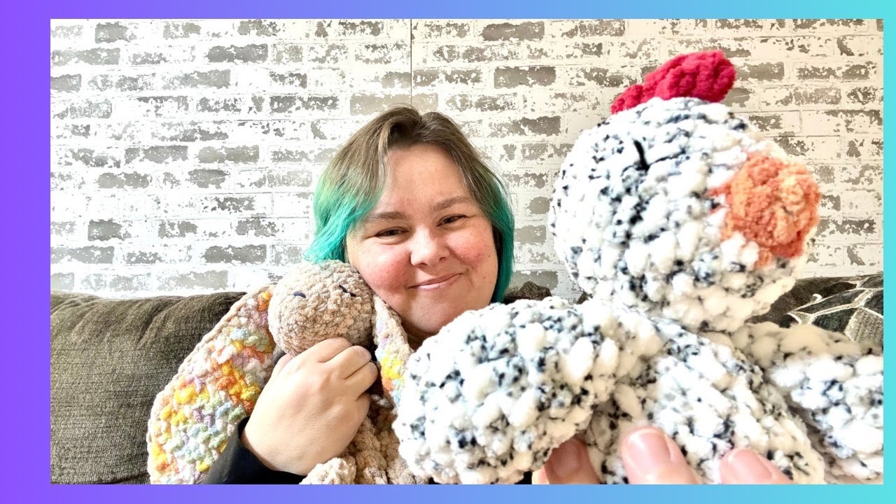 Snugglers on repeat. Crochet Vlog.