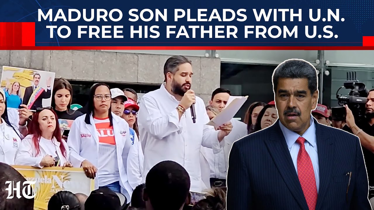 'We Won't Rest Until...: Maduro's Son 'Begs' For UN Help To Free Nicolas Maduro From US' Custody