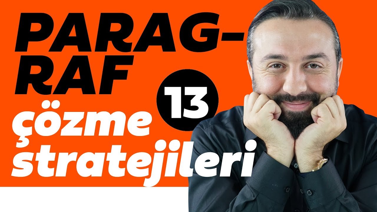 Paragraf Çözme Stratejileri 13 - 