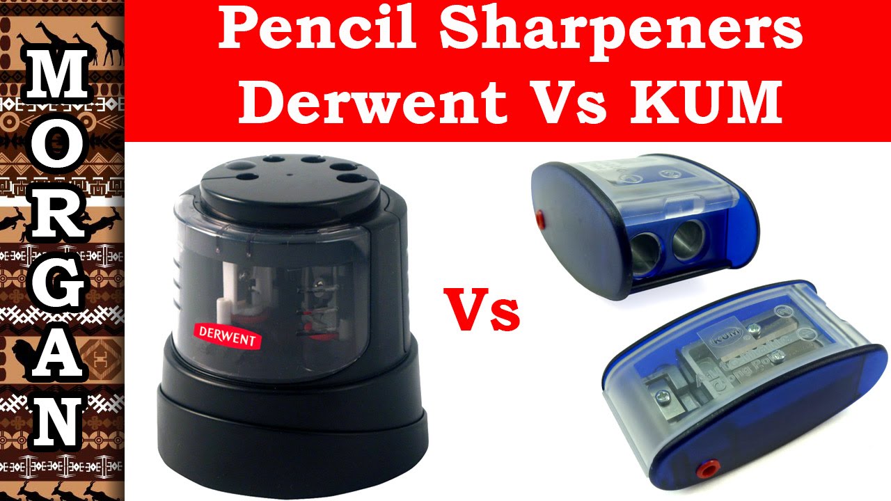 Pencil sharpener review Derwent Vs KUM  - Jason Morgan Art