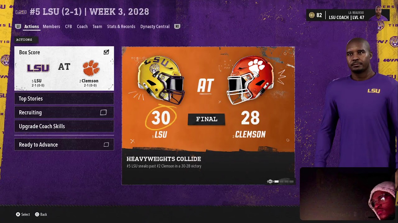 LSU dynasty league
