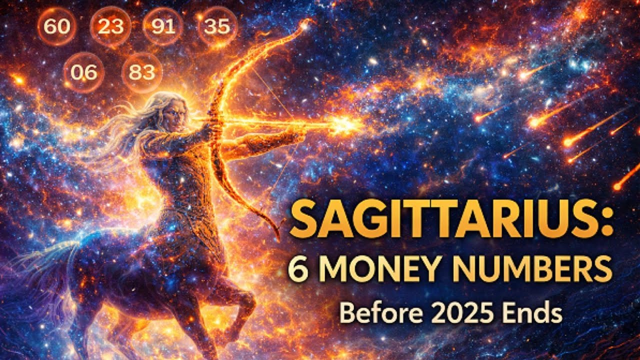 SAGITTARIUS — These 6 Numbers Could Bring You Major Wealth Before 2025 Ends