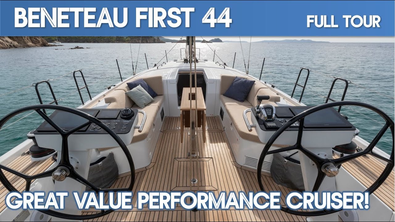 Beneteau First 44 I Full Tour I The Marine Channel