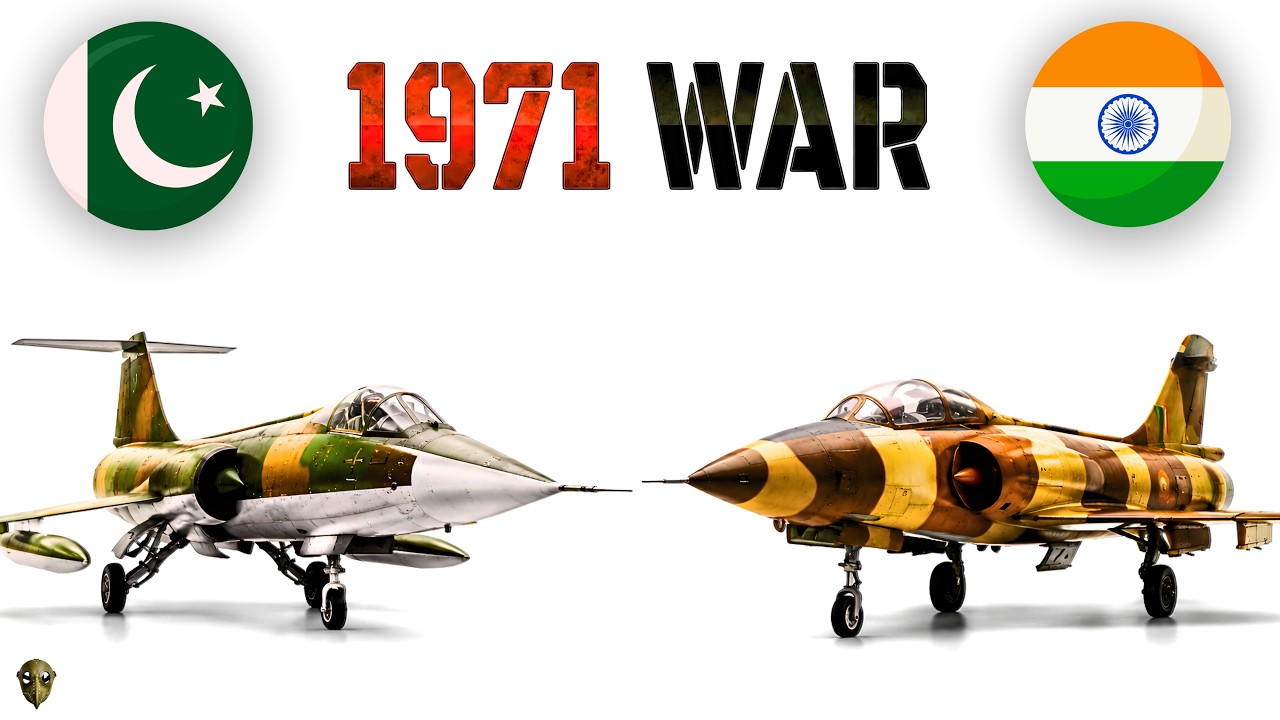 Все самолеты, участвовавшие в индо-пакистанской войне 1971 года (Полный каталог)