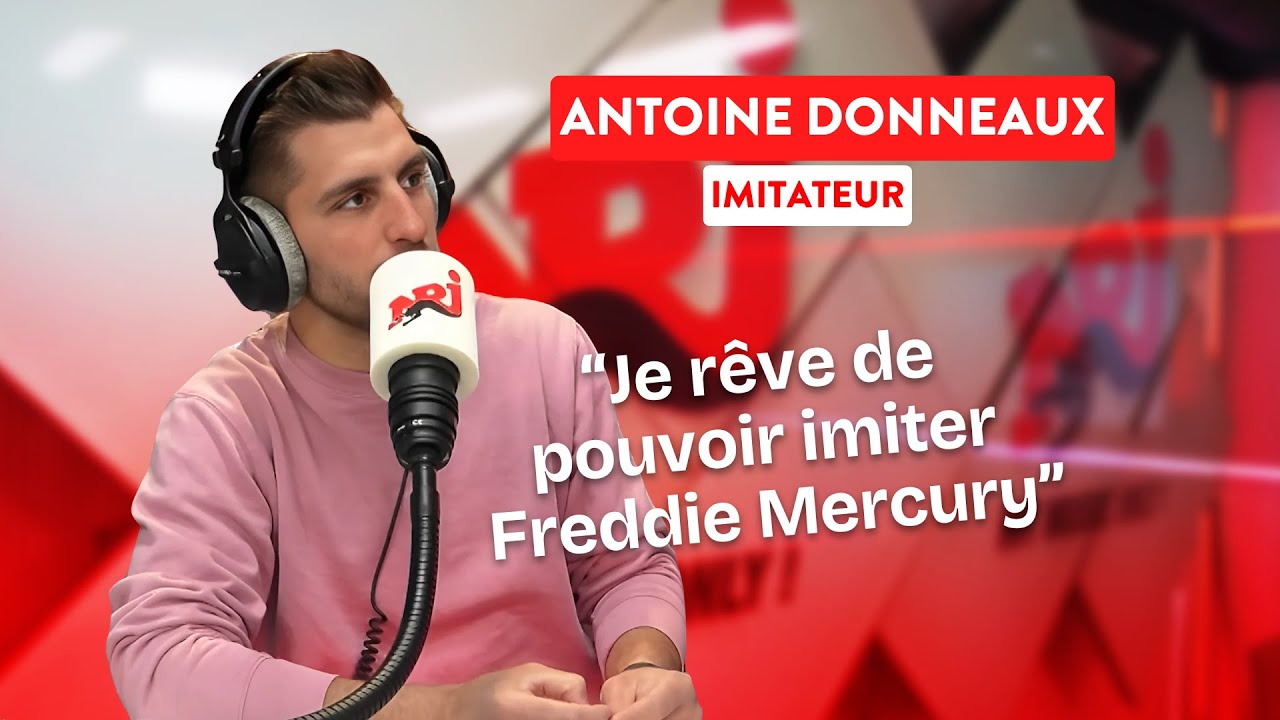 Un imitateur, mille personnages ! Antoine Donneaux s'invite dans le 6/9 sur NRJ
