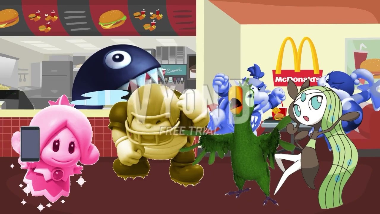 Citrine Chargin’ Chuck Throws Water At The Cashier In McDonald's/Grounded