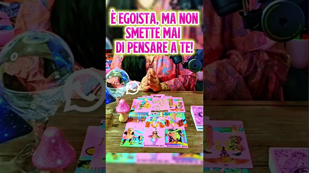 &Egrave; egoista, ma non smette mai di pensare a te! #tarocchi #tarocchiinterattivi 