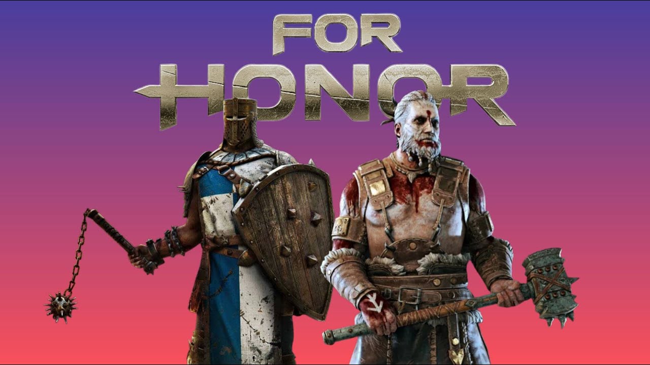 Playing For Honor cause Ubisoft told me too!!