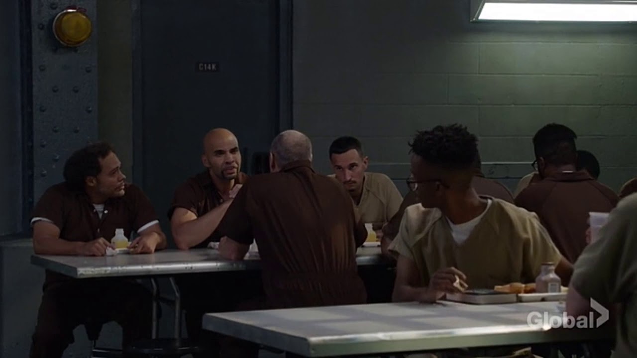 Raymond reddington:Prison scene