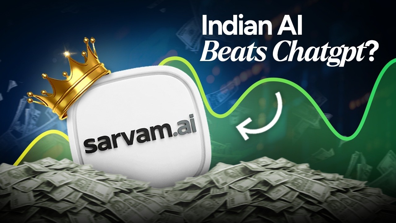 India&rsquo;s Sarvam AI Beats ChatGPT and Gemini - Indian Startup News 300