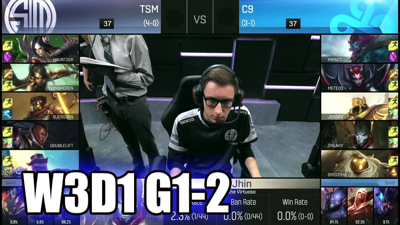 Cloud 9 vs TSM | Game 2 S6 NA LCS Summer 2016 Week 3 Day 1 | C9 vs TSM G2 W3D1 1080p